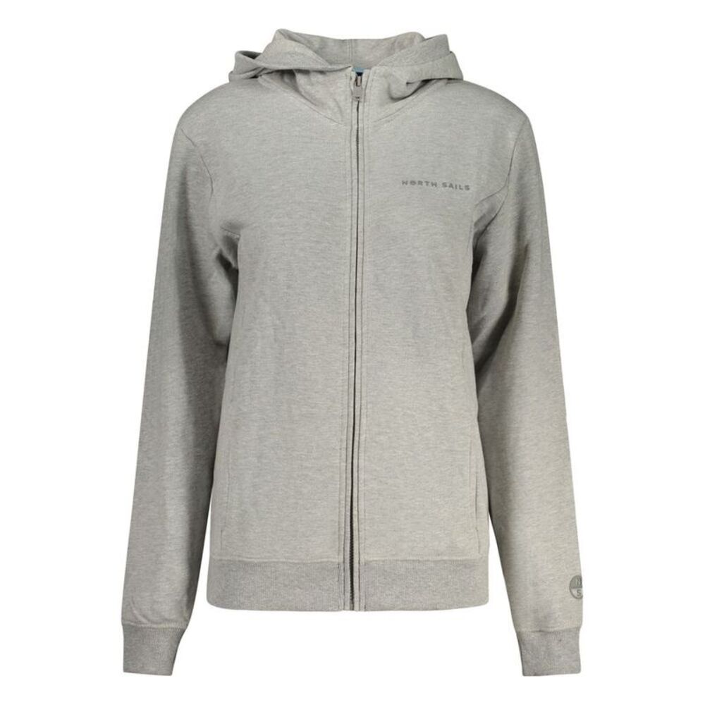 North Sails Grigio Cotton Women Women's Hoodie